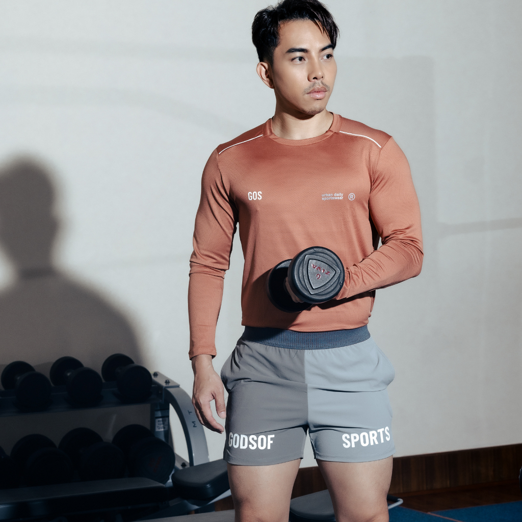 Áo thể thao dài tay giữ nhiệt GOS FreeForm S21 | STACOM ThermoTech - Co Giãn 4 Chiều, Ổn Định Thân Nhiệt