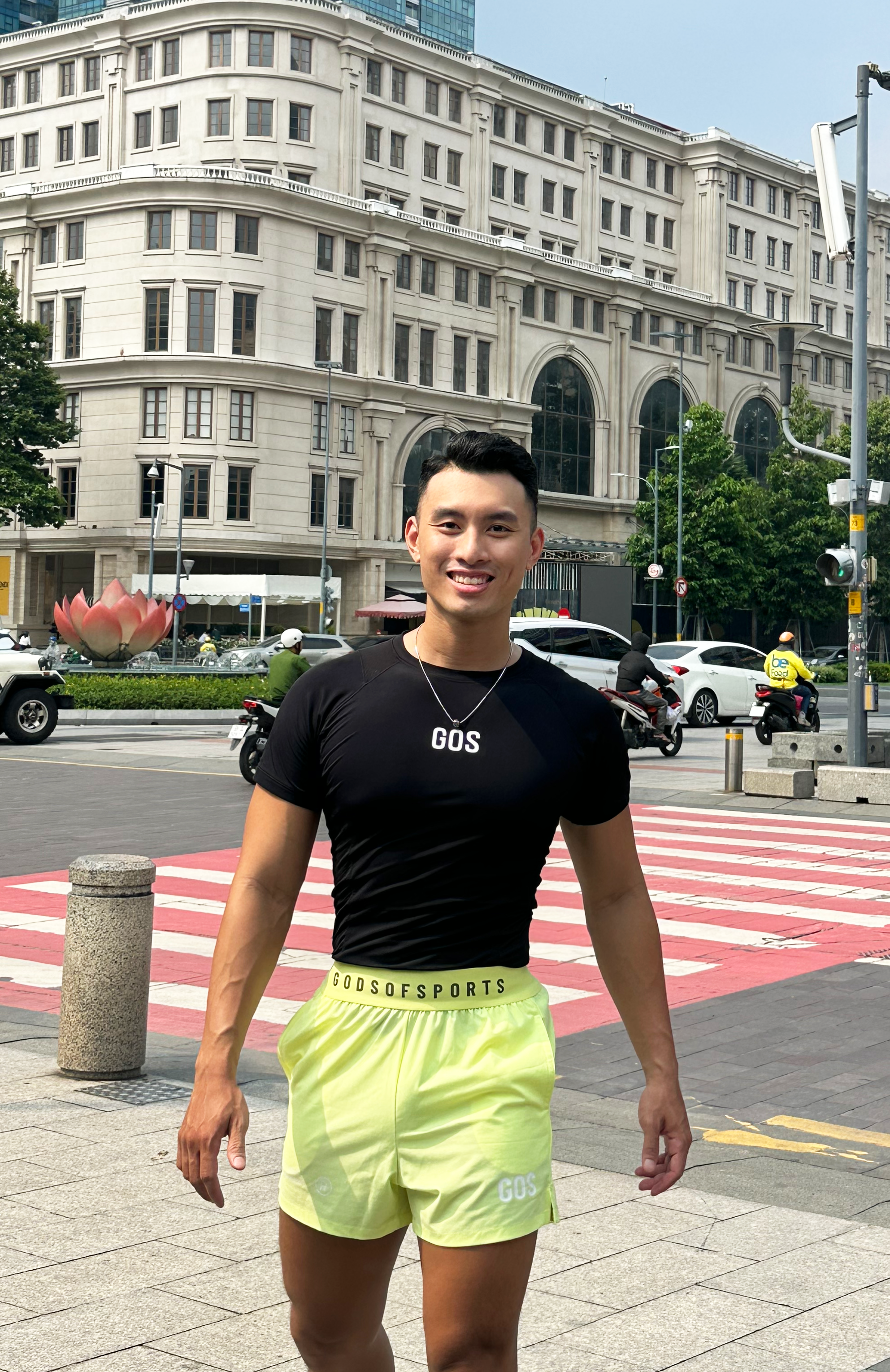 Quần Thể Thao Nam GOS Feel S21 – Nhẹ Tênh, Thoải Mái, Chuẩn Phong Cách Gym Boy