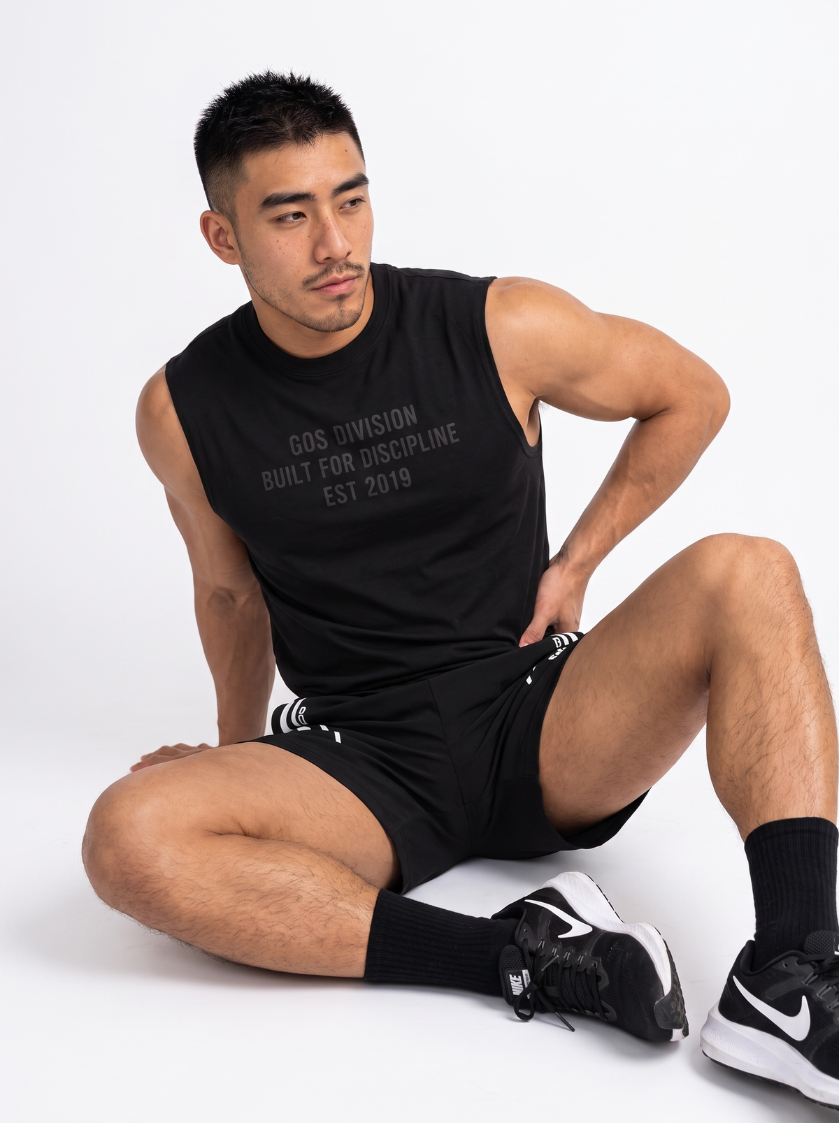 Áo Thể Thao Ba Lỗ Nam GOS UNIT S24 - Áo Tank Top Tập Gym Form Rộng, Thoáng Mát, Năng Động, Tôn Dáng