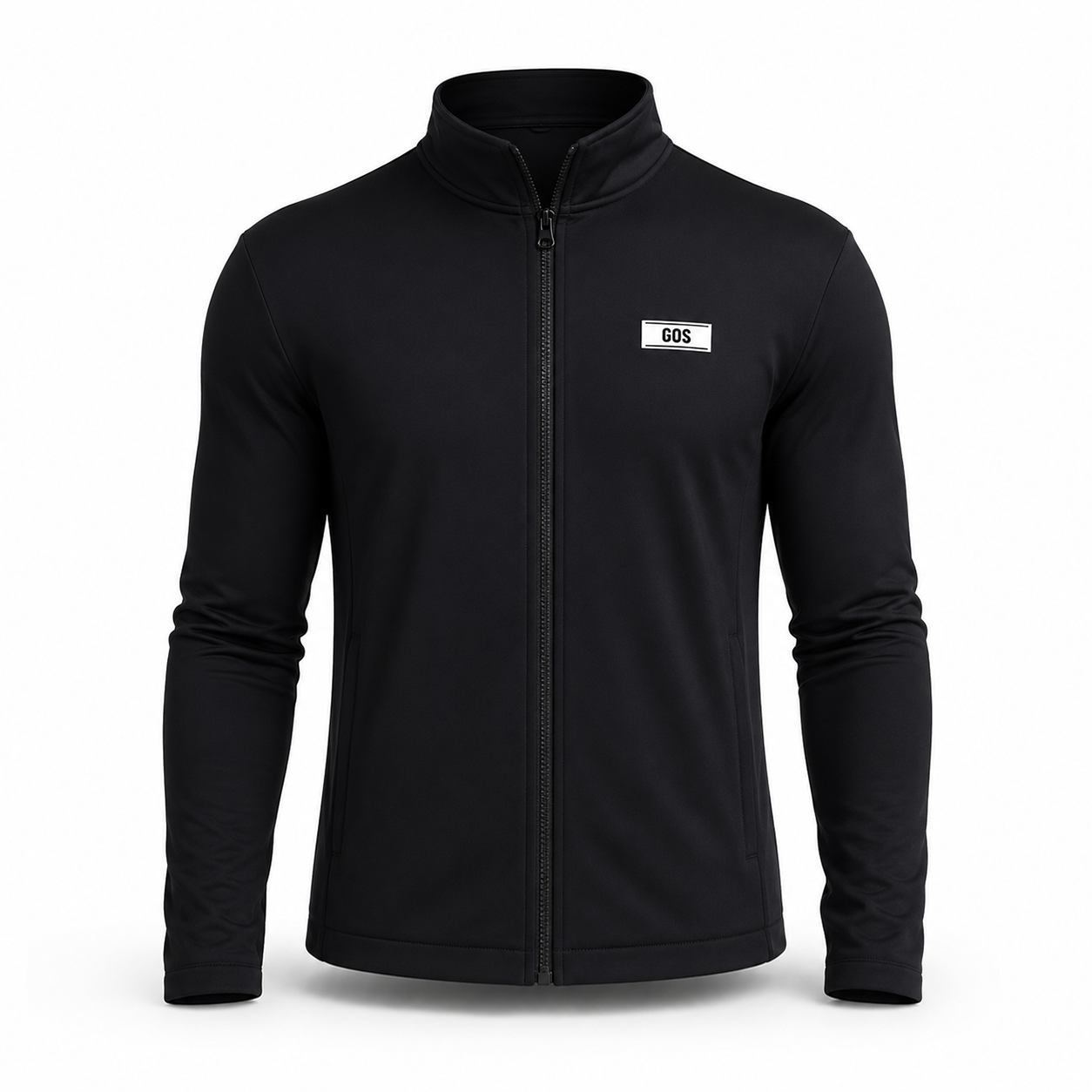 Áo Khoác Thể Thao Nam GOS BoxFit S24 | Siêu Co Giãn – Ôm Tôn Dáng – Khóa Kéo 2 Chiều