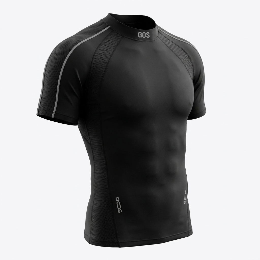 Áo thể thao nam GOS Ares S23 (SIÊU ÔM) | Form BodyFit Tôn Dáng