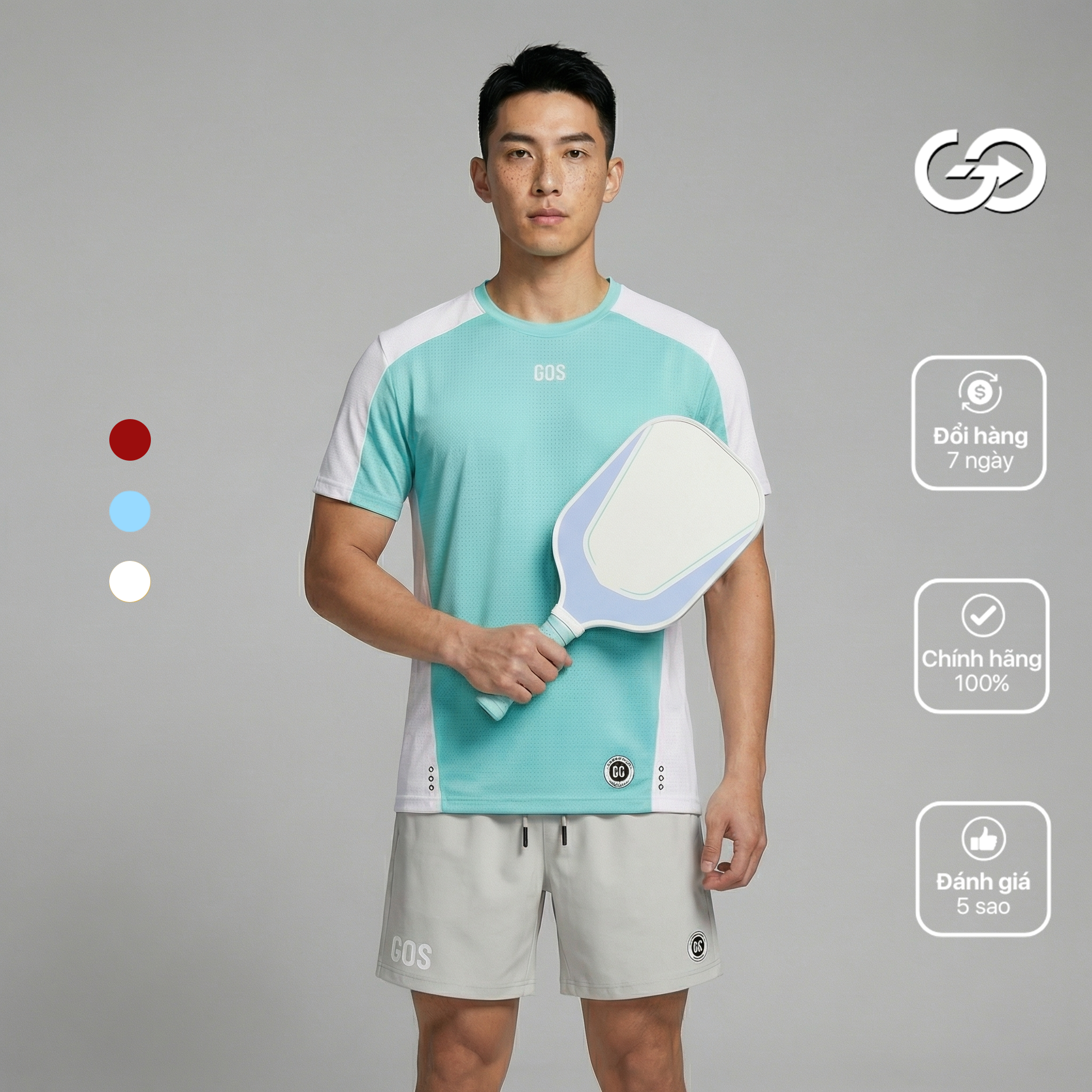 Áo Thể Thao Pickleball GOS SORA S24