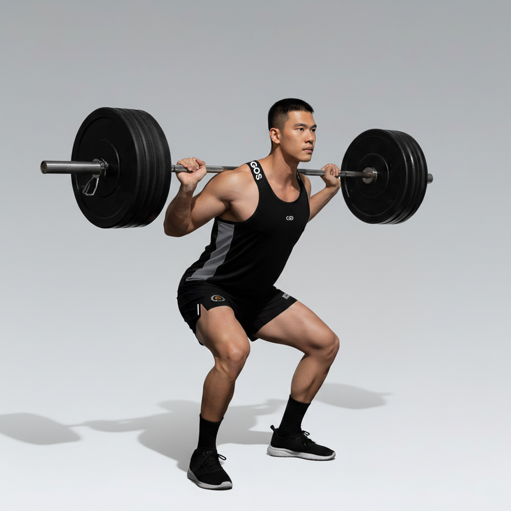 Áo Ba Lỗ Thể Thao GOS SIGNATURE S1 – Khoét Sâu Tôn Vai, Biểu Tượng Của Gym Culture