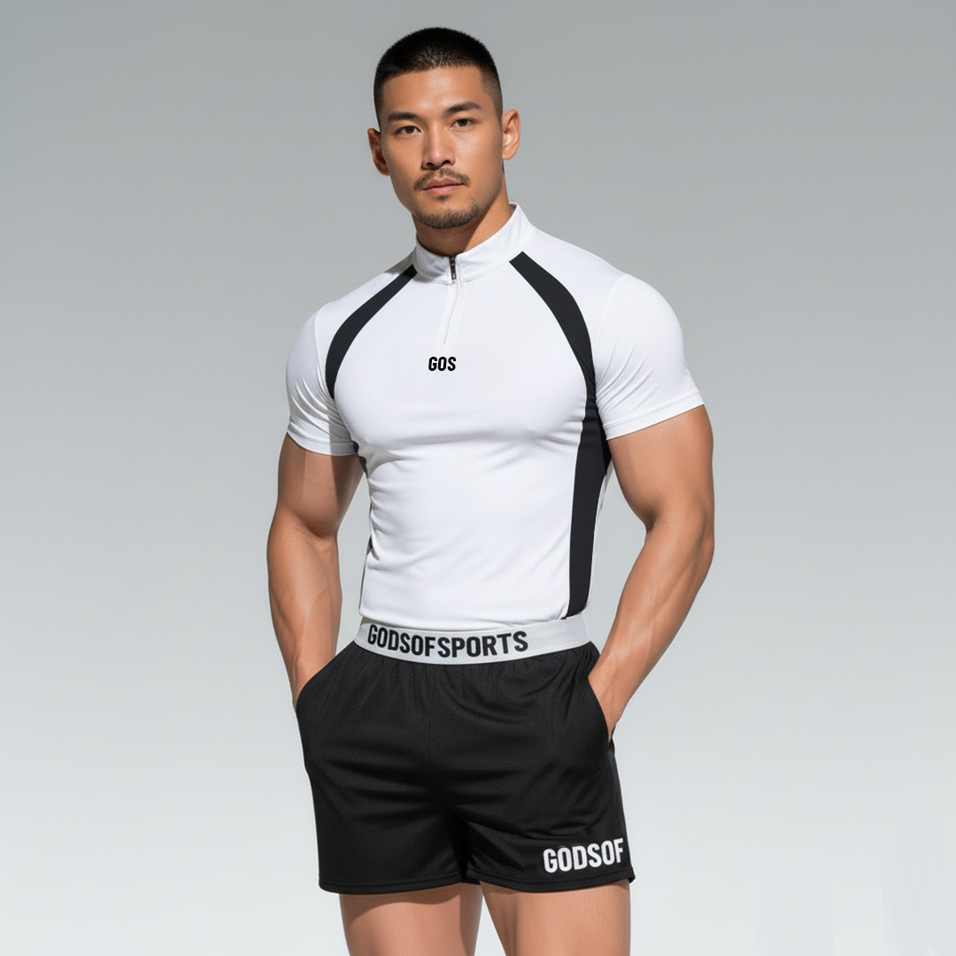 Áo Thể Thao Khóa Kéo GOS ZIPPER E1 V2 – Chuẩn Dáng, Tôn cơ