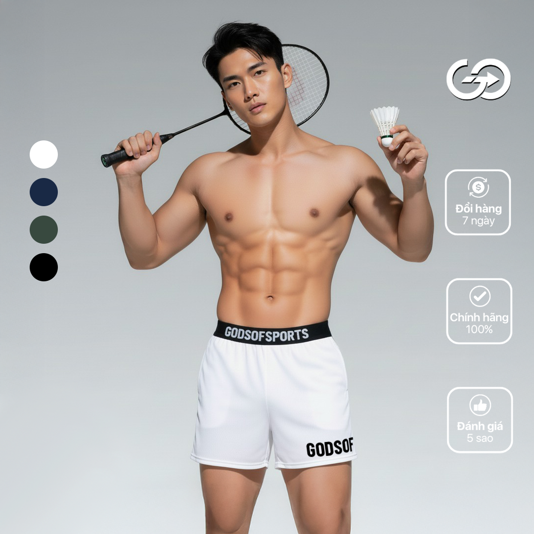 Quần Short Thể Thao Nam GOS PRIMEFIT S19 – Chuẩn Form Vận Động