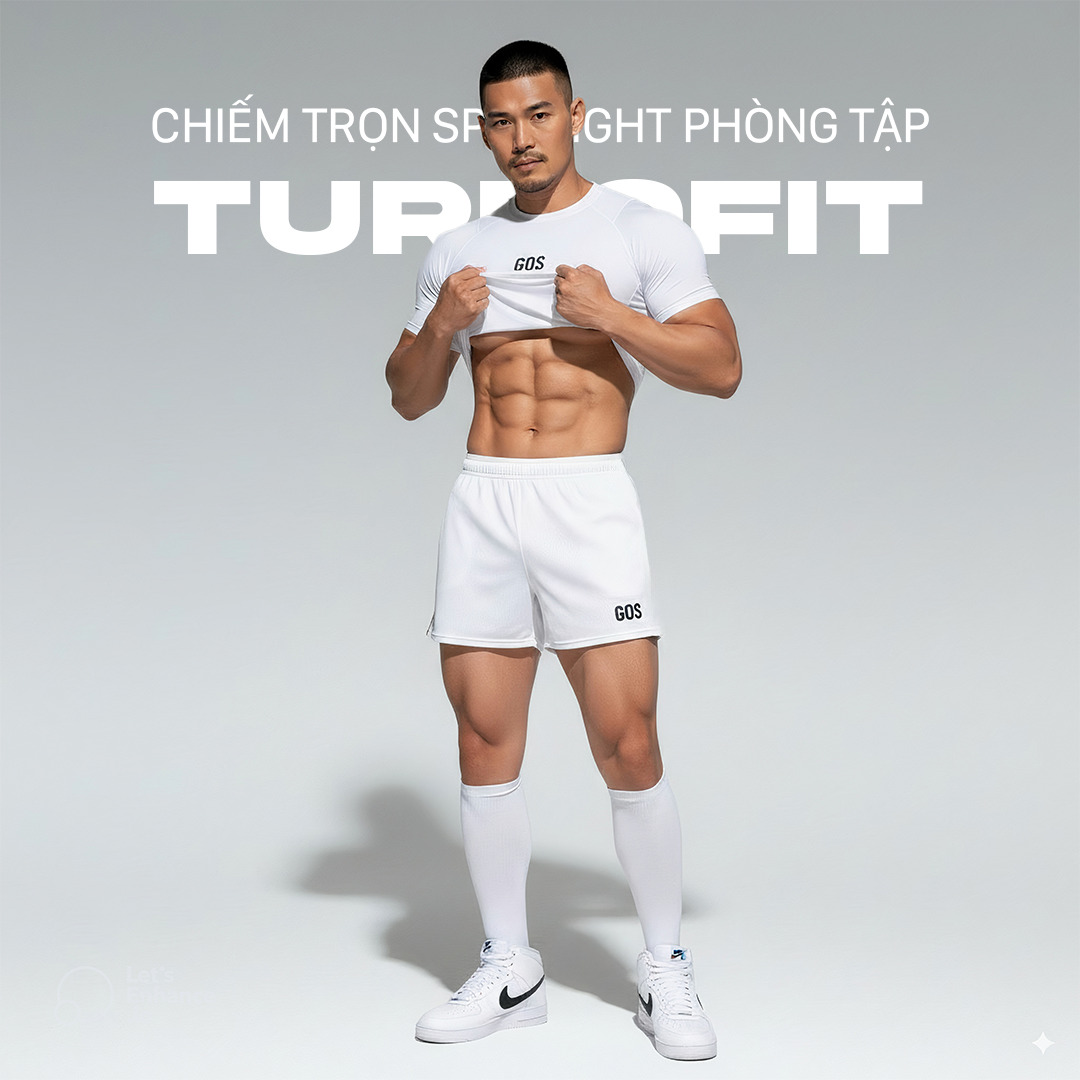 Áo Thể Thao Nam GOS Turbofit S18 (Form Siêu Ôm) | Khoe Trọn Body, Bứt Phá Mọi Giới Hạn