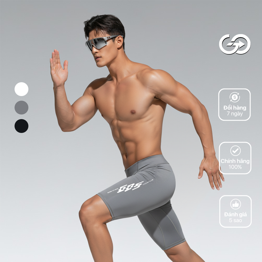 Quần Legging Nam Thể Thao GOS ULTRA+ S18 – Siêu Ôm Cơ, Tối Ưu Hiệu Suất Vận Động