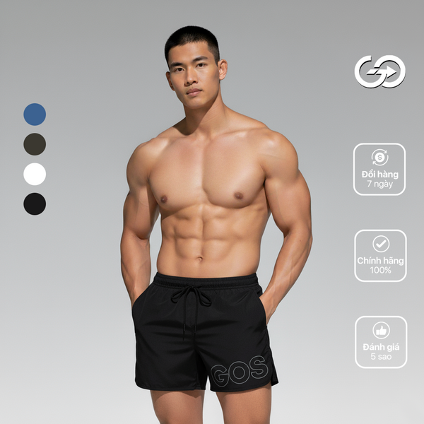 Quần thể thao nam GOS Signature S1 (Không Lót) | Chuẩn Form Thể Thao, Thoải Mái Mỗi Ngày