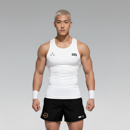 Áo ba lỗ thể thao GOS Avion S22 (SIÊU ÔM VÙNG EO) | Tanktop Compression Tôn Dáng Chữ V