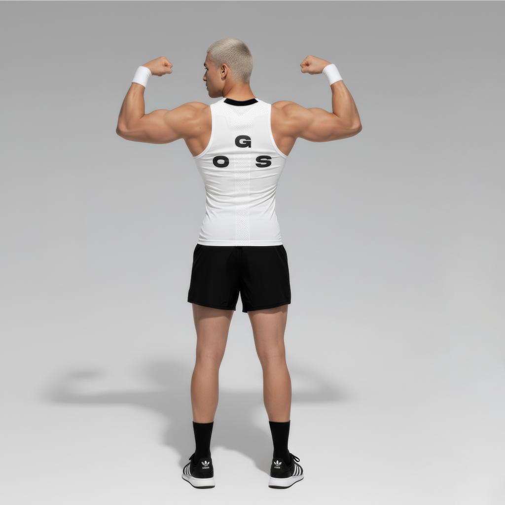 Áo ba lỗ thể thao GOS Avion S22 (SIÊU ÔM VÙNG EO) | Tanktop Compression Tôn Dáng Chữ V
