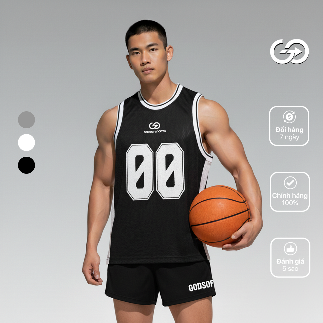 Áo bóng rổ GOS Allstar S22 | Jersey Thể Thao Năng Động Chuẩn Sân Đấu