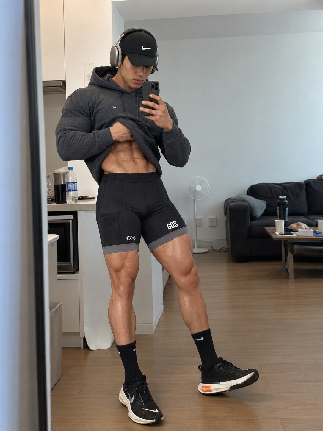 Quần Legging Thể Thao Nam GOS Legging Colorline S24 – Ôm Chuẩn Cơ Bắp, Tăng Tốc Mọi Chuyển Động