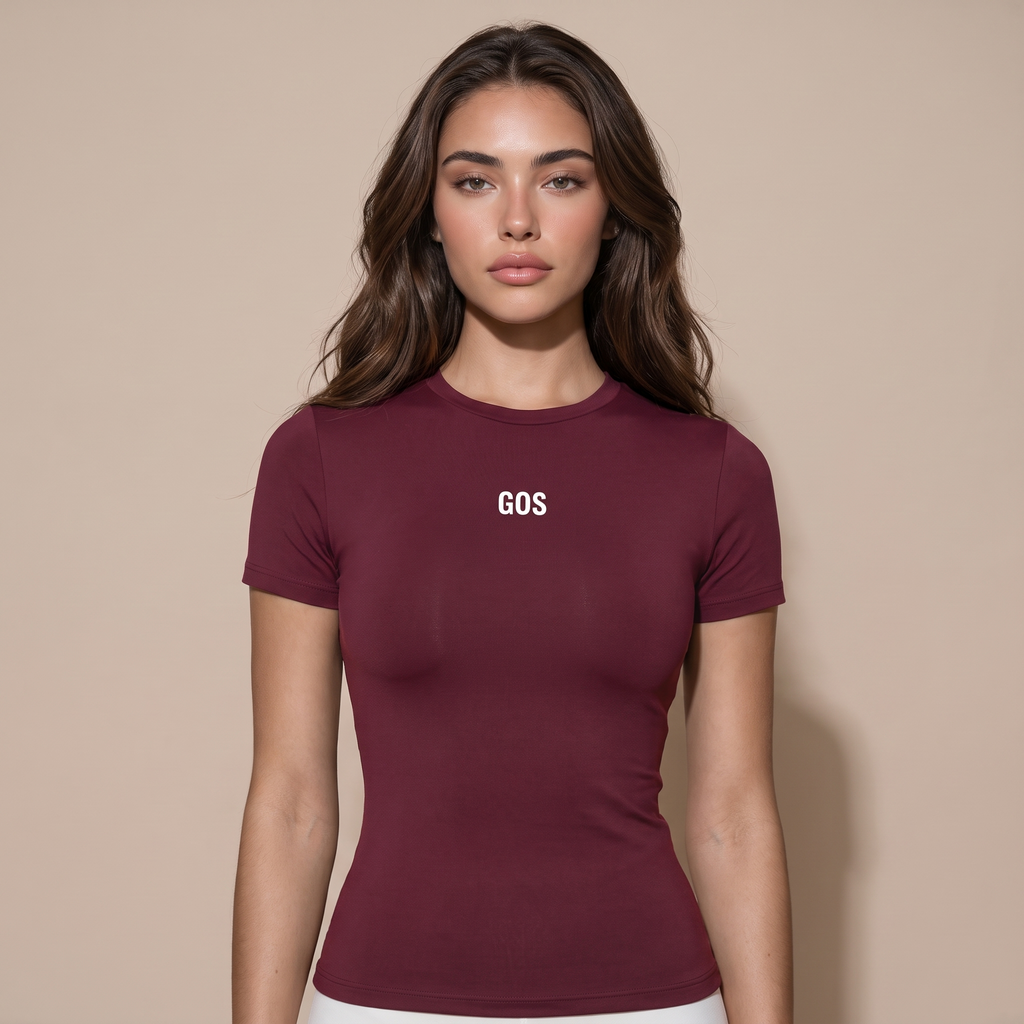 Áo MILA Shirt GOS ngắn tay thể thao nữ Girlsofsports S26