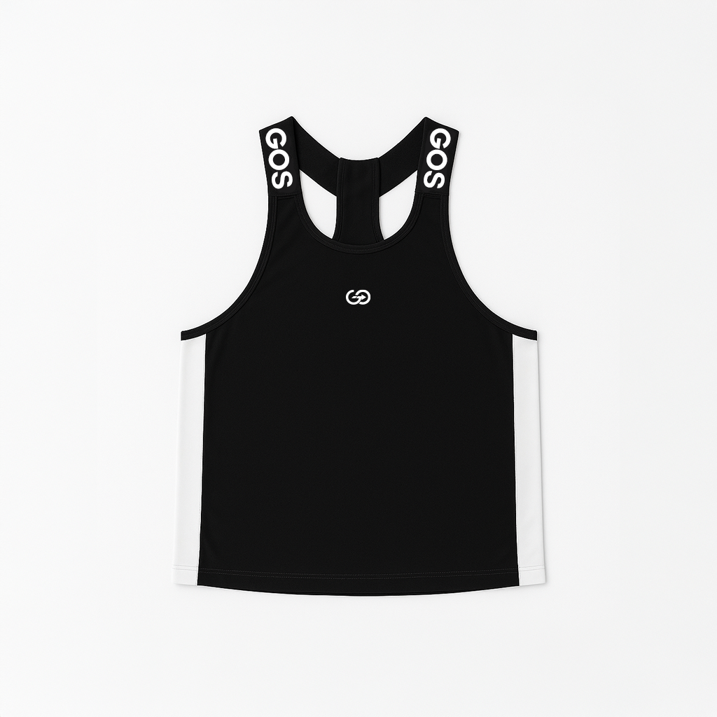 Áo Ba Lỗ Thể Thao GOS SIGNATURE S1 – Khoét Sâu Tôn Vai, Biểu Tượng Của Gym Culture