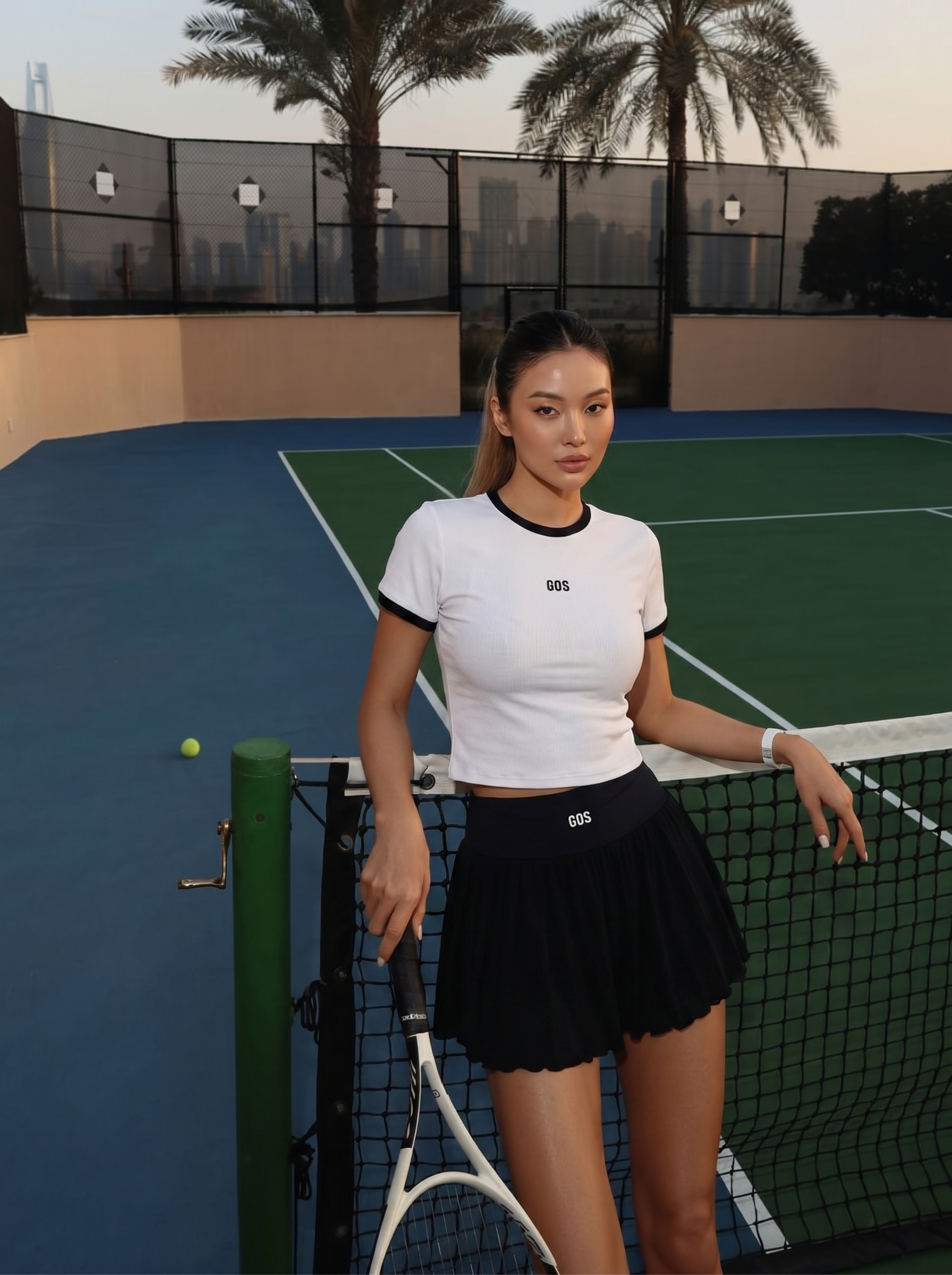 Áo thun GOS Era Shirt thể thao nữ dáng Croptop Girlsofsports | Thoải mái Tập Gym Yoga Tennis Đạp Xe