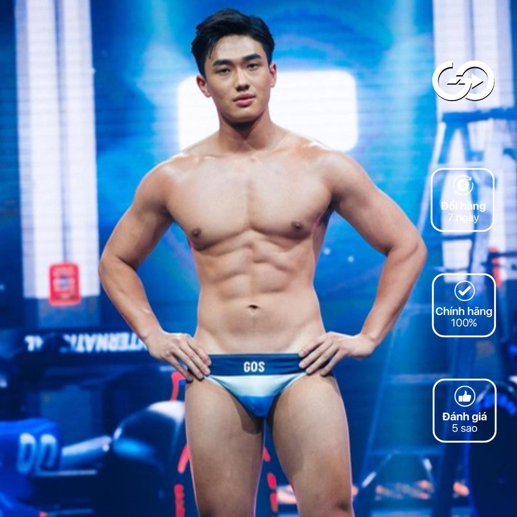 Quần bơi đi biển sexy nam GOS Sugar Pop S21 (Cạp Trễ) | Tôn Dáng - Nhanh Khô - Chuẩn Beachwear