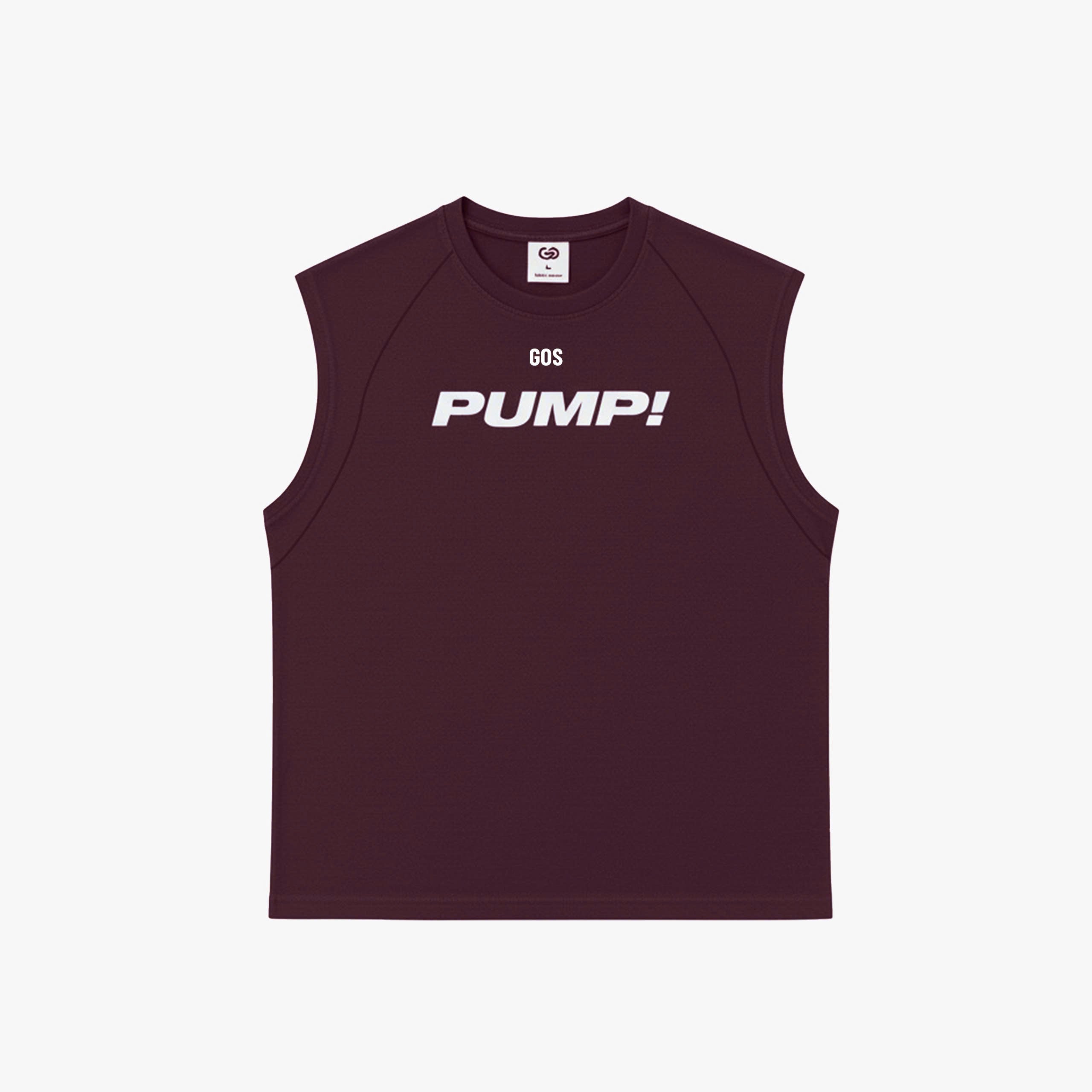 Áo Thể Thao Ba Lỗ GOS PUMP S21 – Form Tôn Vai, Thoáng Mát Cho Gym & Lifestyle
