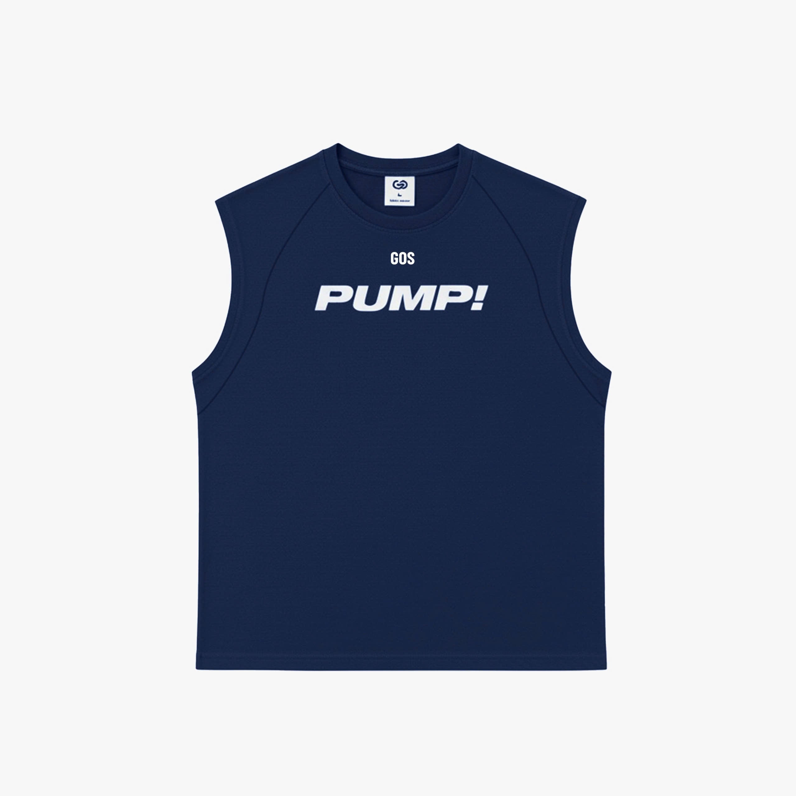 Áo Thể Thao Ba Lỗ GOS PUMP S21 – Form Tôn Vai, Thoáng Mát Cho Gym & Lifestyle